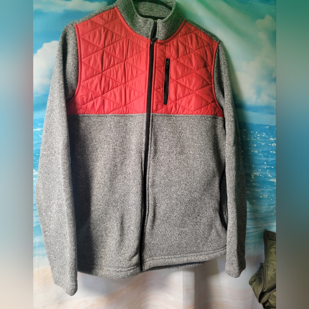 ZYIA Red Ash Cabin Quilted Jacket Women's Size XL